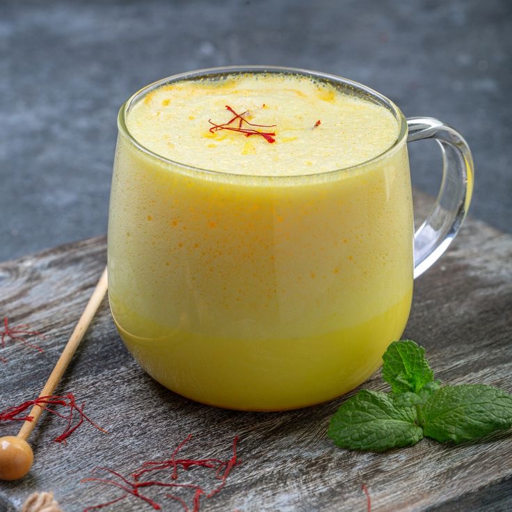 Iced Saffron Chai